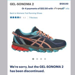 ASICS Gel Sonoma 2 Trail Running Shoes